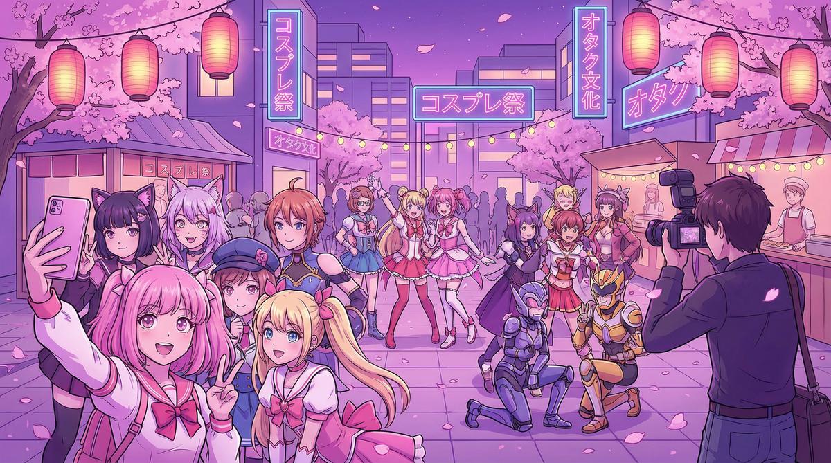 抖音风动漫cosplay社区活动