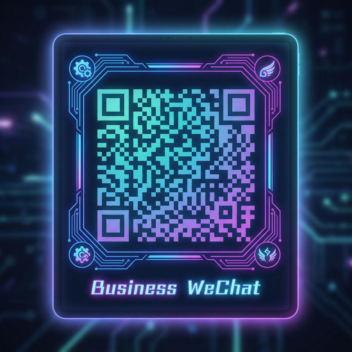 抖音风社区商务二维码