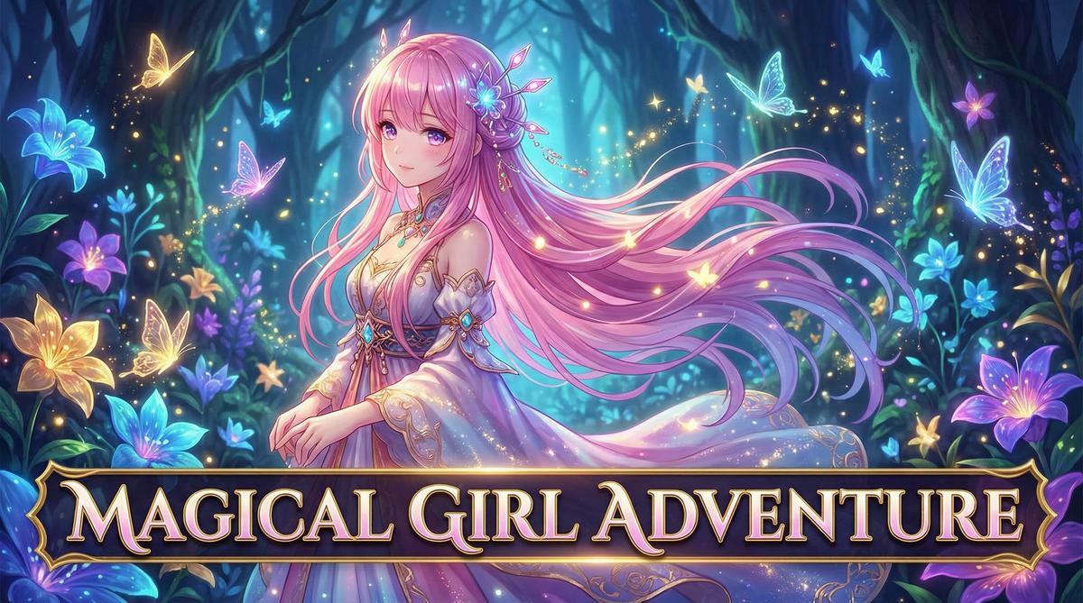 抖音风动漫-魔法少女奇遇记